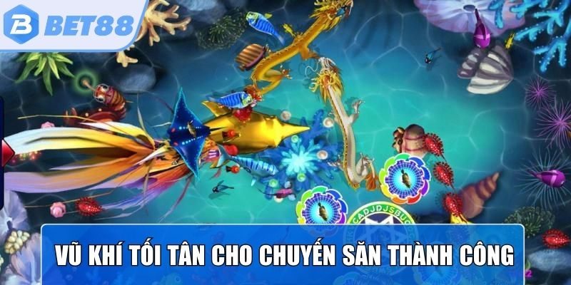 Vũ khí tối tân giúp cho chuyến đi săn thành công